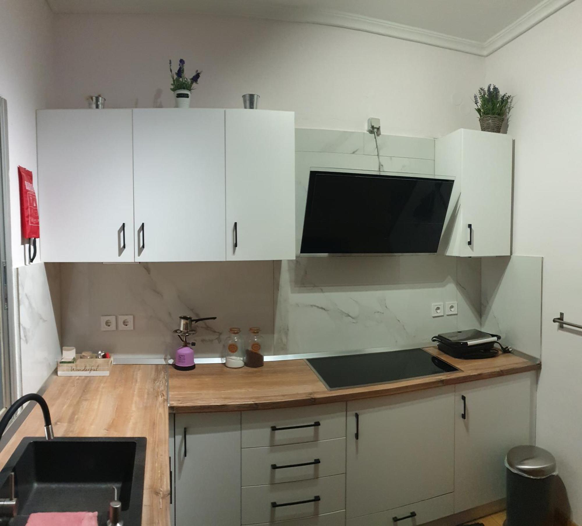 Cozy 3 Bedroom Apartment Керкини Экстерьер фото